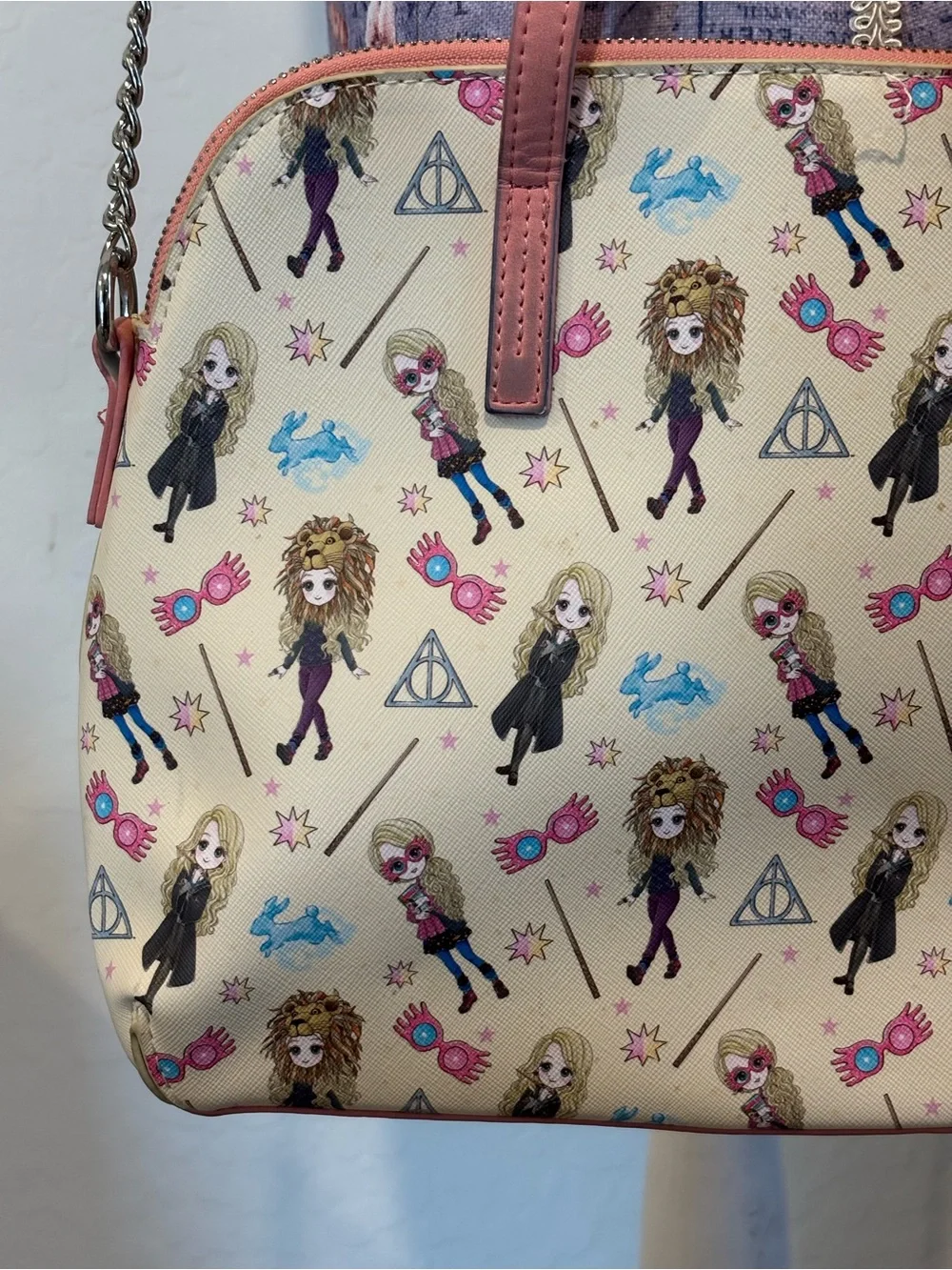 Loungefly Harry Potter Luna Lovegood satchel top handle bag